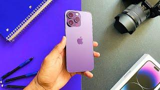 iPhone 14 Pro Max DEEP PURPLE Unboxing!