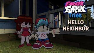 FNF Tries "Hello Neighbor"