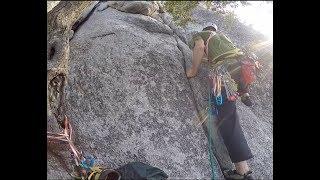 Climbing Royal Arches during the El Cap rock fall