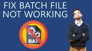 How to Fix Batch files Not Working on Windows 11 PC? .BAT Files Not Opening