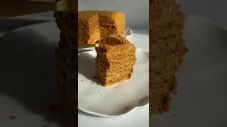 MEDOVIK - Russian Honey Cake #honey #cake #dulcedeleche #cake #cream #медовик