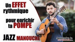 A RHYTHMIC EFFECT to enrich your gypsy jazz "pompe" - Learning Gypsy jazz