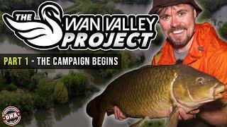 ***CARP FISHING IN YATELEY*** THE SWAN VALLEY PROJECT – PART 1 | DNA BAITS | CAMPAIGN CARPING