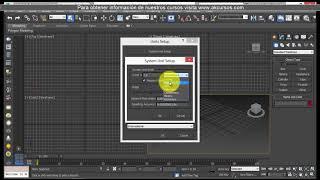 Configurar las Unidades de Medidas del 3dsMax by Arkitectonik