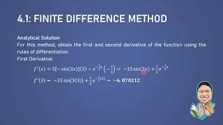 4.1: Finite Difference Method