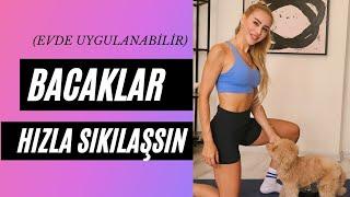 EVDE KALÇA VE İÇ BACAKLAR HIZLA ŞEKİLLENSİN #kiloverme #viral #spor #evdespor #fitness #içbacak