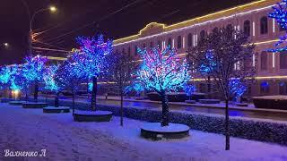Ставрополь. Первый снег в 2021 году