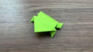 Origami Zıplayan Kurbağa | Origami Zıplayan Kurbağa nasıl yapılır