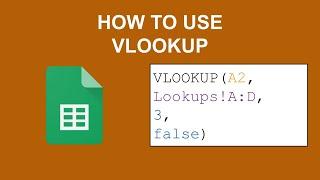 How to use VLOOKUP