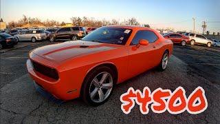 Dealer Auto Auction Walk Around And Found Dodge Challenger Mopar