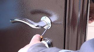 Установка входной металлической двери своими руками - Как установить дверь