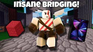 The New Mobile Update Makes Bridging INSANE! (Roblox Bedwars)