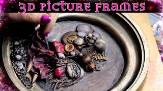 3D Picture Frames - Brian Froud Polymer Clay Goblins & More - Part1