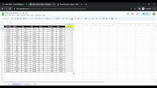 Data Move from One sheet to another Sheet using app script #google sheets#App script