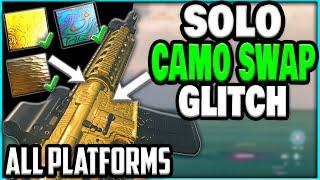 INSANE SOLO CAMO SWAP GLITCH WORKING ON ALL PLATFORMS! INSANE CAMO SWAP GLITCH FOR WARZONE! SOLO!