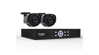 First Alert SmartBridge Series 4 Channel Full D1 DVR 500GB Surveillance System (DCAD4205-700)