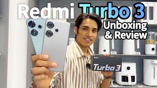 Redmi Turbo 3 Unboxing & Review is Finally Here | HyperOS, Cheapest Smartphone, Price in Urdu/Hindi