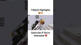 1 Match Highlights  #shorts