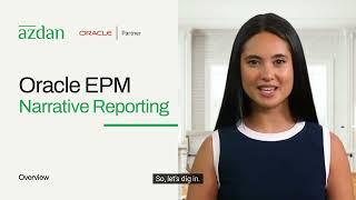 Financial Reporting with Oracle EPM Cloud Narrative Reporting