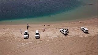 Epic Drone Aerial Shots Where Desert Meets The Sea (Khor Al Adaid) | Qatar-Doha | Dune Bashing