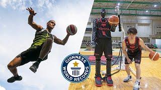 Best BASKETBALL Trick Shots Ever! - Guinness World Records