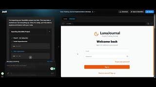 LunaJournal: AI-Powered Crypto Trading Journal Built with Bolt.new | Track & Analyze Trades