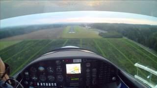 Erster Freiflug Marc Driemeyer | 3.9.2015 Flugplatz Atterheide EDWO | D-EWOO Aquila 210