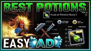 How to Make Yourself the BEST Potions (dps+heal) Make 320% AD profit by Selling! - Neverwinter M23