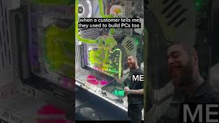 Oh you build PCs too?  #capcut #tuskerpcs #game #gamer #rgb #pc #watercooled