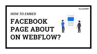 How to embed Facebook page about on Webflow?