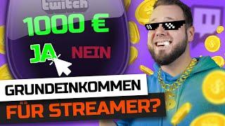 EINFACH GELD verdienen mit TWITCH? Neues Grundeinkommen für Streamer