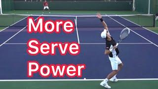 How To Get More Serve Power