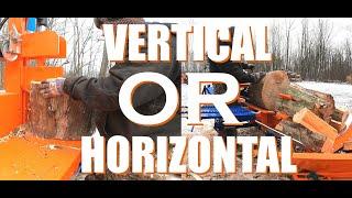 Eastonmade; Horizontal or Vertical Log Splitter?  Which do you prefer?