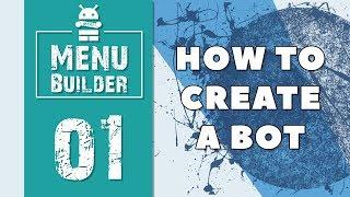 Menu Builder [EN] - 01 - Bot Creation [Bots Constructor Telegram]