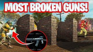 The ENTIRE HISTORY of BROKEN GUNS in Warzone