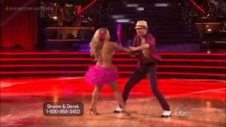 Shawn Johnson and Derek - Mambo - (DWTS Allstars Week 4)