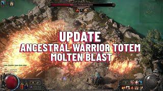 PoE 2 - *UPDATE* Ancestral Warrior Totem with Molten Blast as Titan Strength Stacker