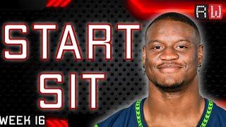 WEEK 16 Start/Sit Show! | 2024 Fantasy Football Advice