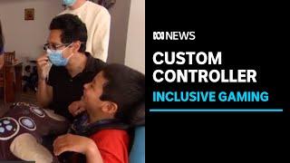 University students develop inclusive gaming controller for boy with cerebral palsy | ABC News