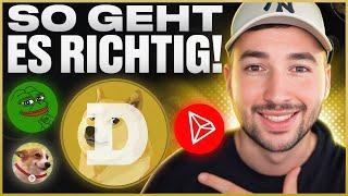 Neue Trends SCHNELL erkennen! Meine komplette Memecoin Strategie