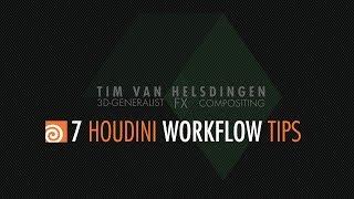 Houdini Tutorial - 7 WorkFlow Tips