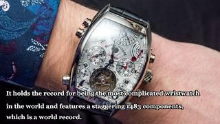 The 20 Most Expensive Watches in the World