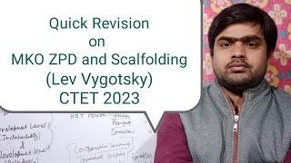 Lev Vygotsky Theory||CTET 2023||Bittu Sir@learnbylearners #ctet #learnTETs #bittusir