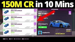 Getting 150,000,000 Credits *IN 10 MINUTES* In Forza Horizon 5!