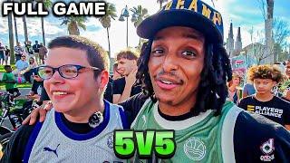 Agent and Sketch Play 5 on 5 at Venice Beach!