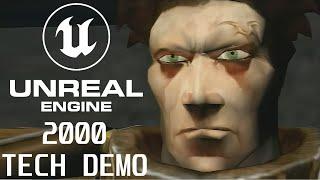 Unreal Engine 2 - 2000 Tech Demo 4K AI Upscaled