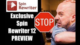 Spin Rewriter 12 preview - Every New Feature in Spin Rewriter 12