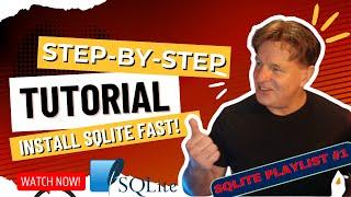 How to Install Sqlite on Windows #download #python #java #javascript #database #step-by-step #course