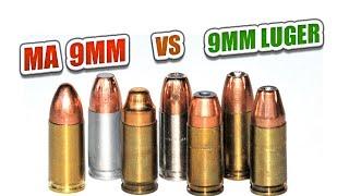 MA 9mm vs 9mm Luger 1500 (2022)