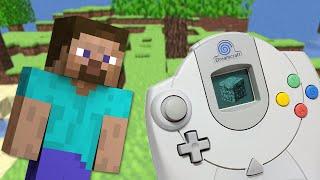 Playing "Minecraft" on the Sega Dreamcast!